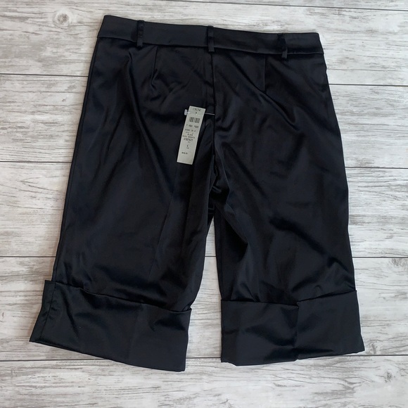 CACHE Black Shorts Size 4 NWT - Picture 4 of 7